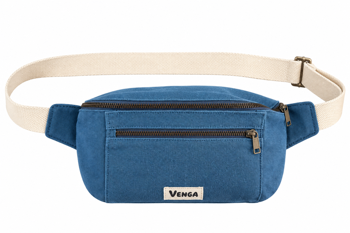 Sac banane Bleu indigo