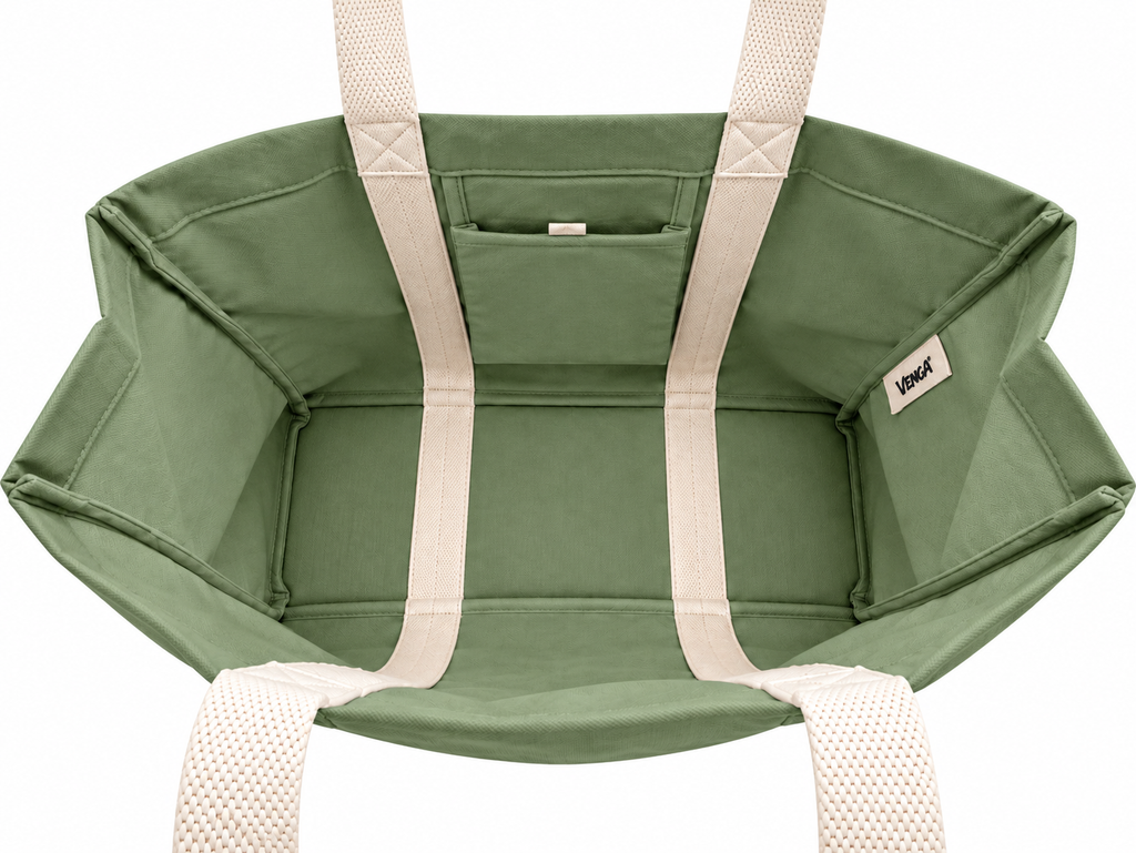 Sac cabas Vert sauge