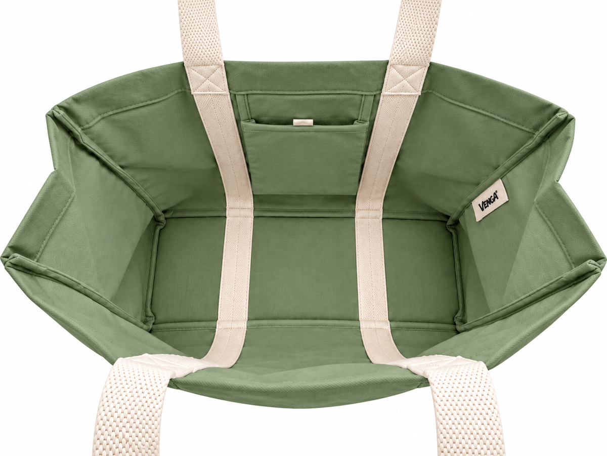 Sac cabas Vert sauge