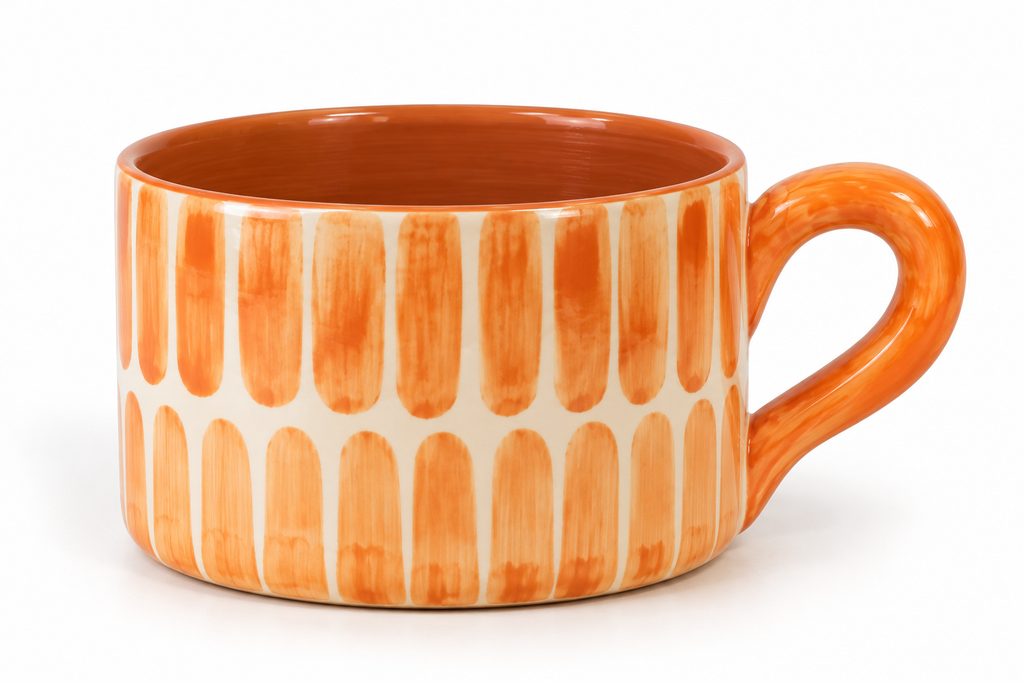 Mug orange – Collection DASH – Céramique - Tasses & mugs