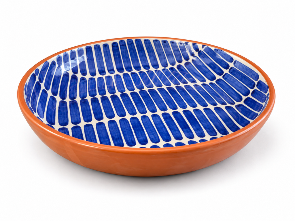 Grand plat bleu – Collection DASH – Céramique - Plats & coupelles