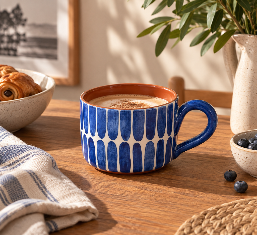 Mug bleu – Collection DASH – Céramique - Tasses & mugs – vue 2