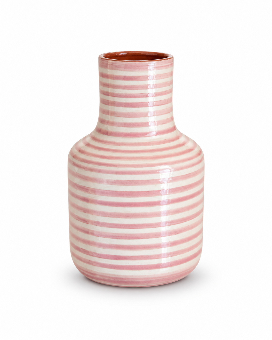 Mini Vase mauve – Collection RAYURE – Céramique - Vases