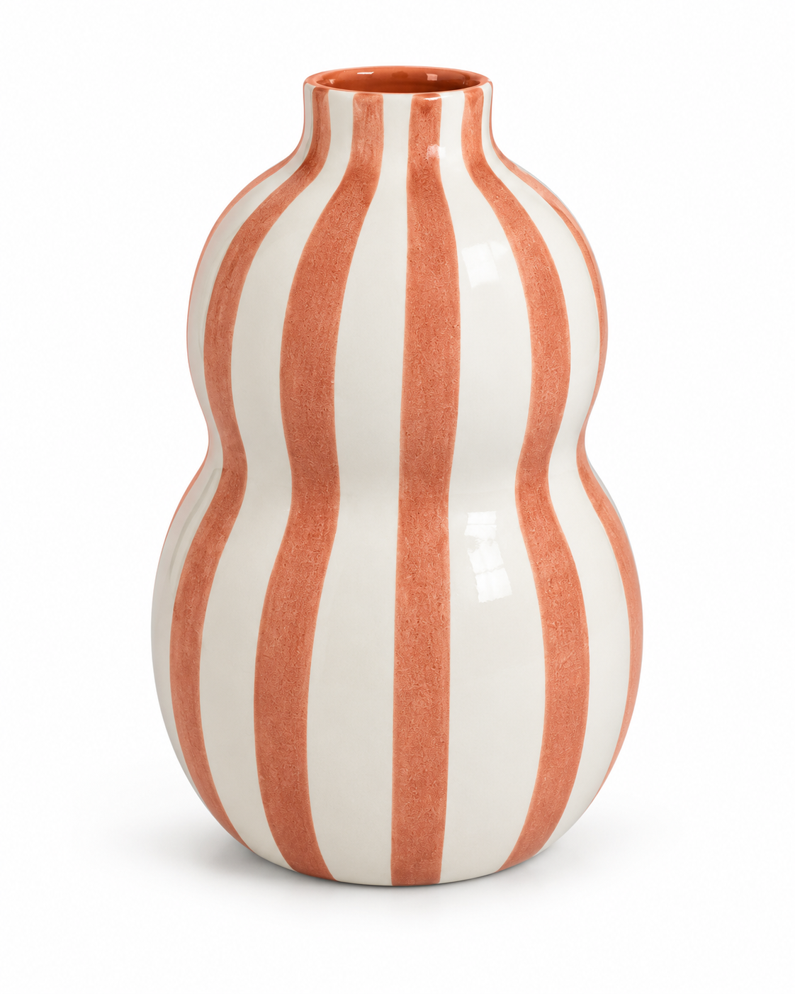 Vase gourde terracotta – Collection SOLEIL – Céramique - Vases