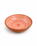 Coupelle rouge – Collection RAYURE – Céramique - Plats & coupelles