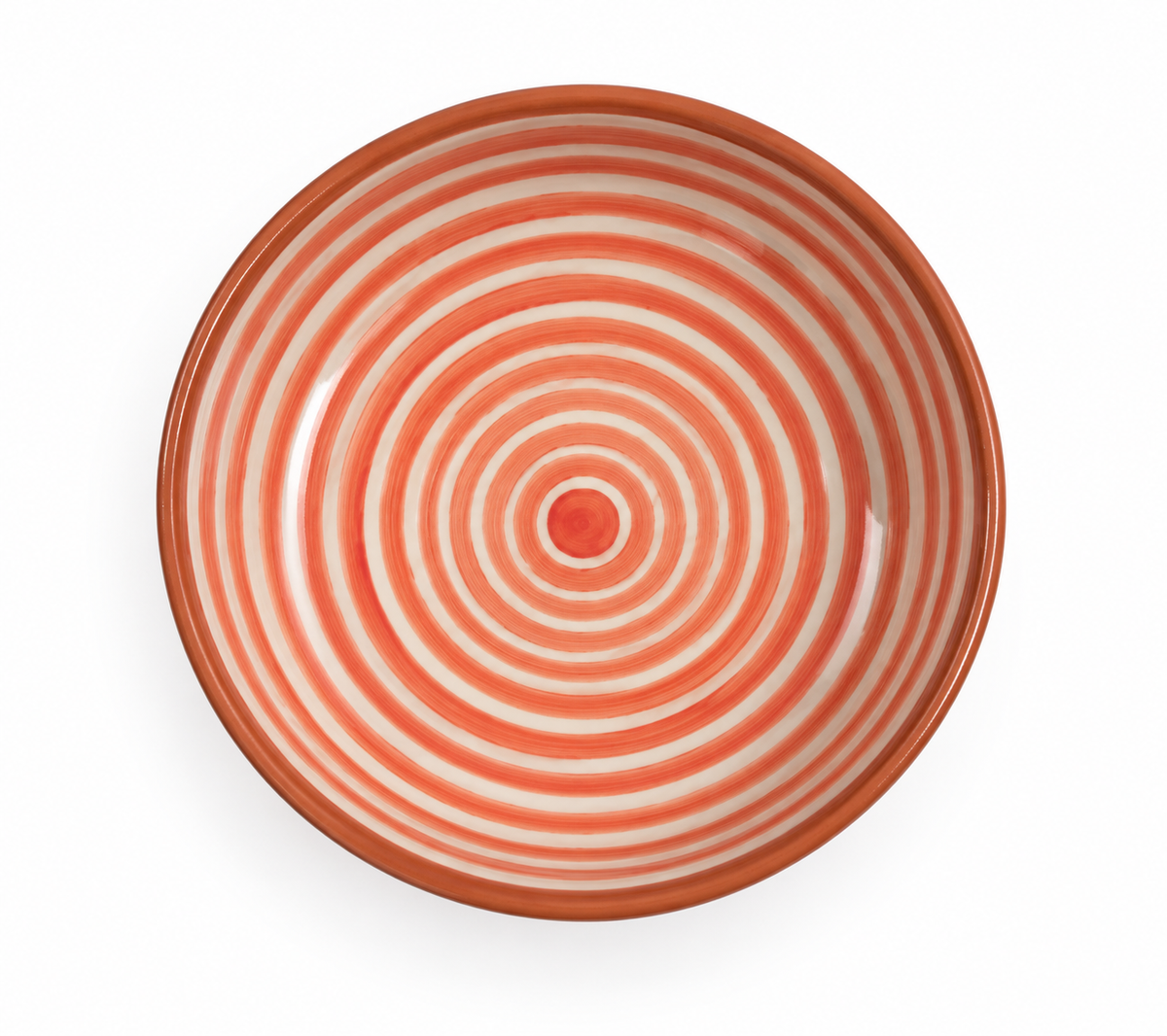 Coupelle rouge – Collection RAYURE – Céramique - Plats & coupelles – vue 2