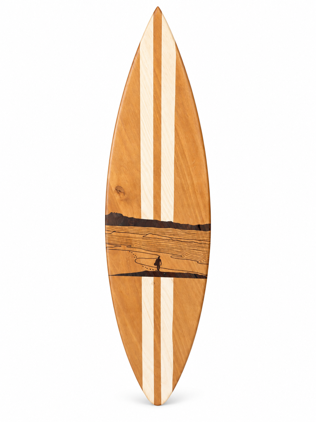 Planche de surf décorative Aube – 120 cm
