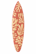 Planche de surf décorative Corail rouge – 120 cm