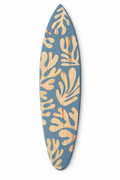 Planche de surf décorative Corail bleu – 80 cm