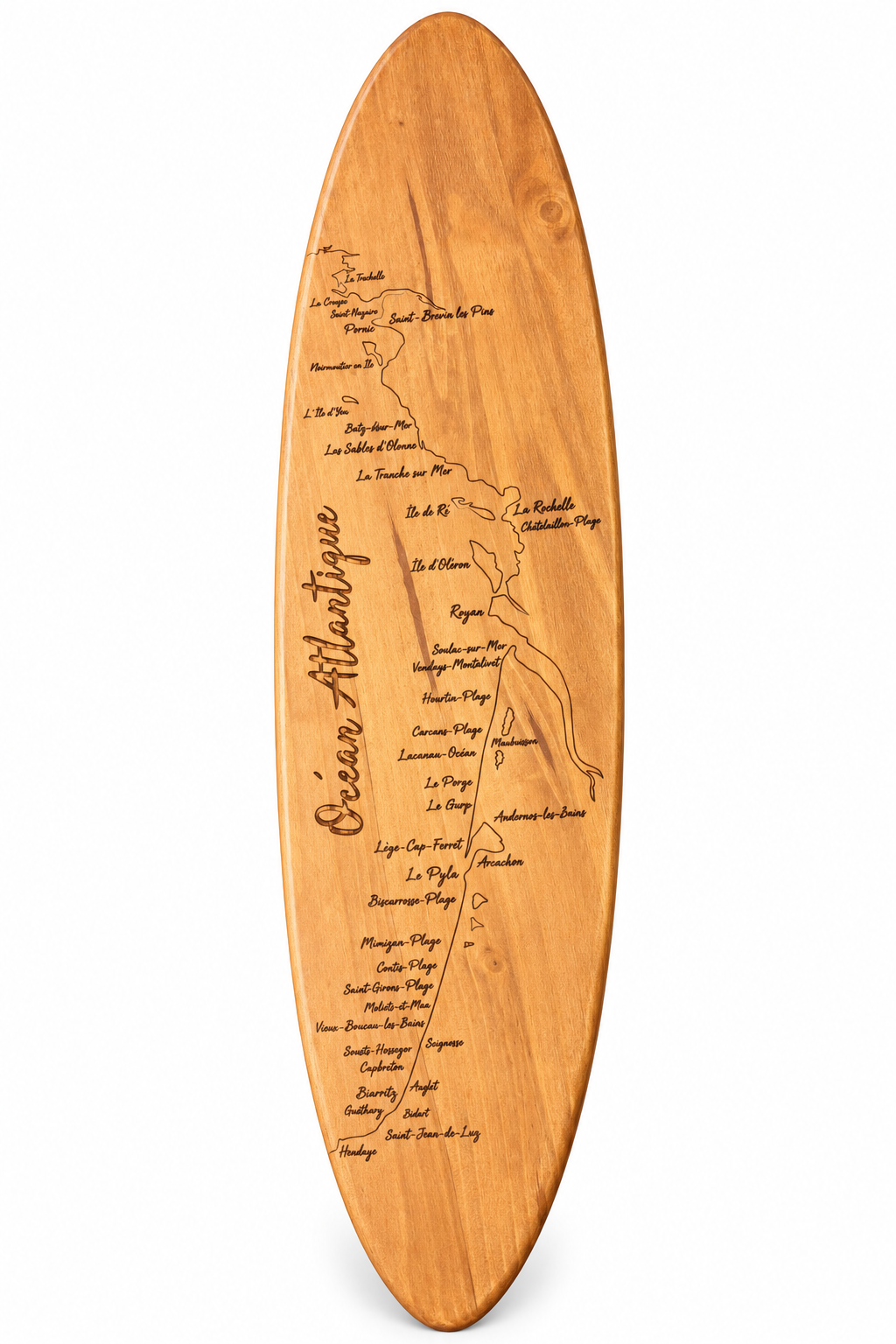 Planche de surf décorative Atlantique – 80 cm
