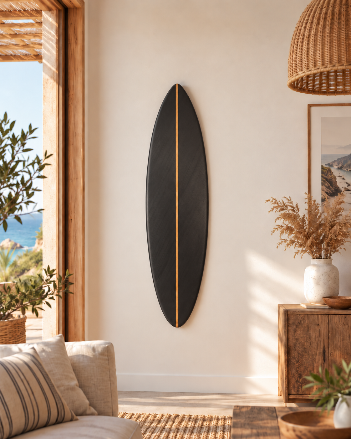 Planche de surf décorative Ngor – 160 cm