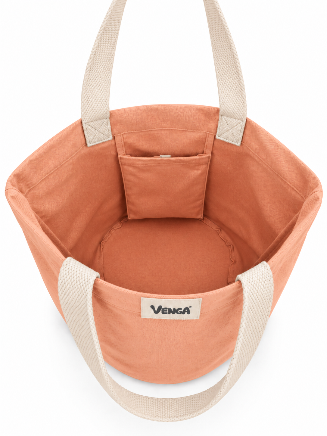 Sac cabas City Orange pêche