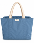 Sac cabas Bleu indigo