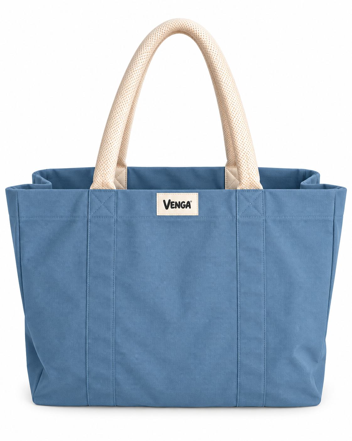 Sac cabas Bleu indigo
