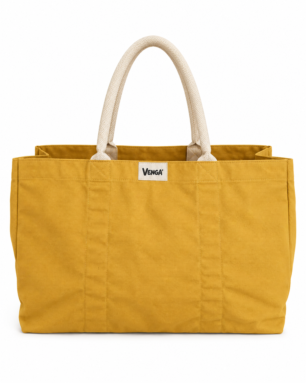 Sac cabas Jaune moutarde