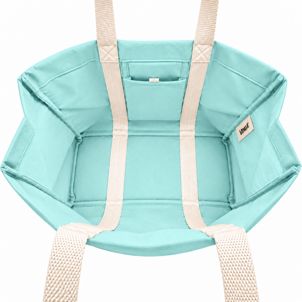Sac cabas Turquoise menthe