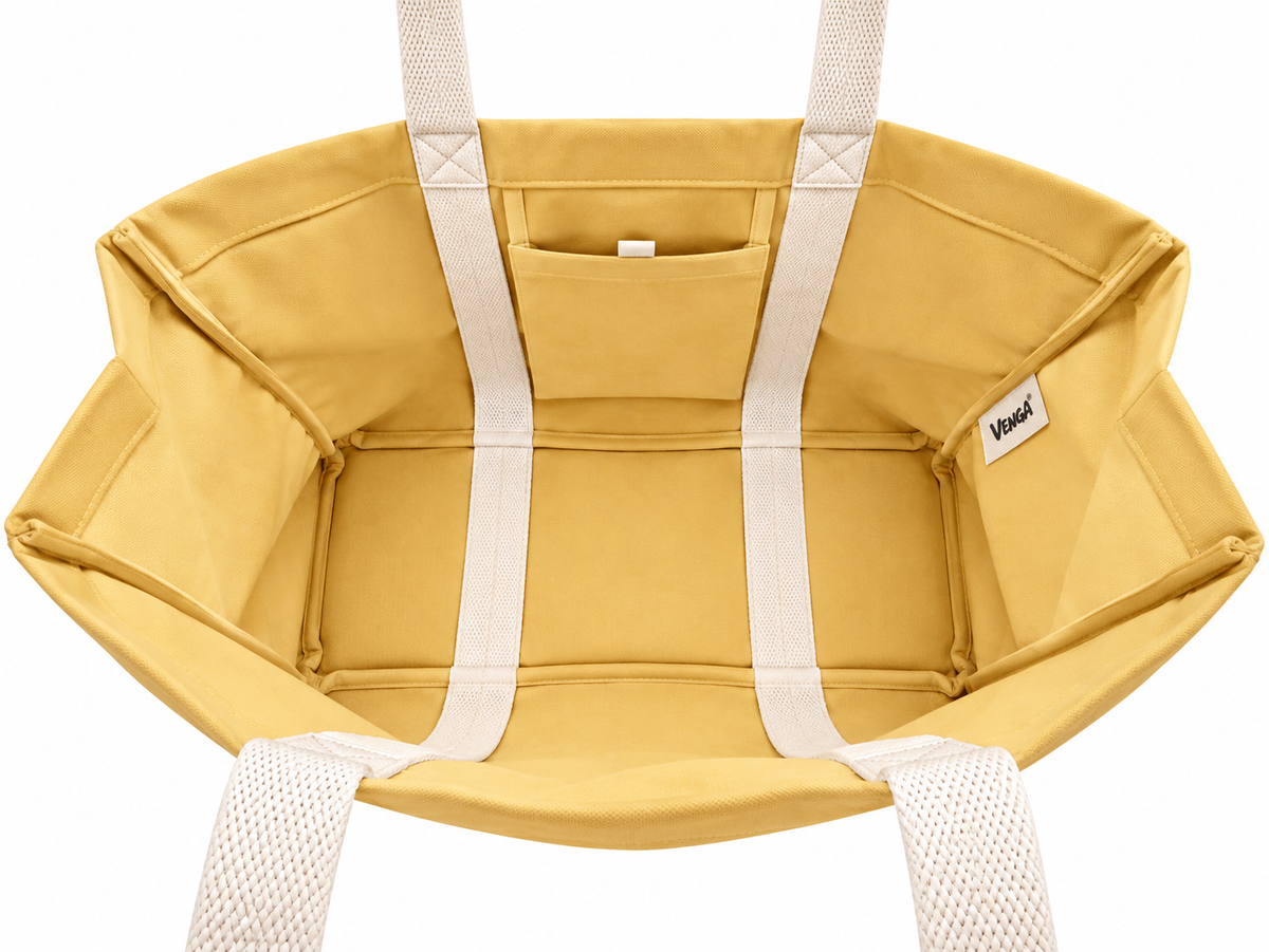 Sac cabas Jaune banane