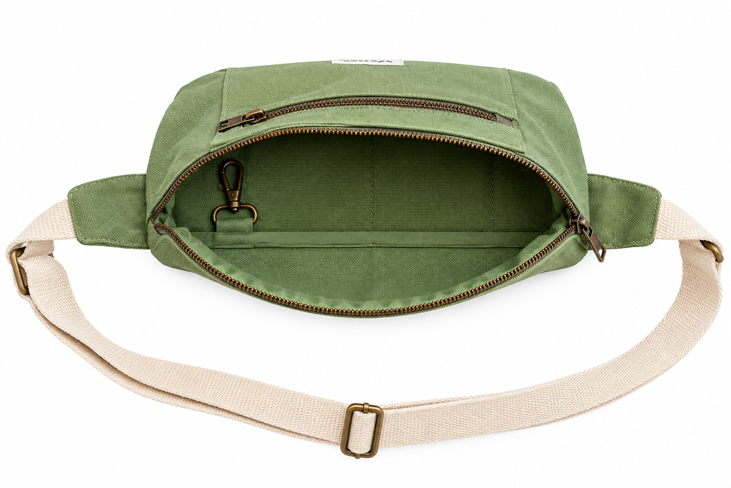 Sac banane Vert sauge