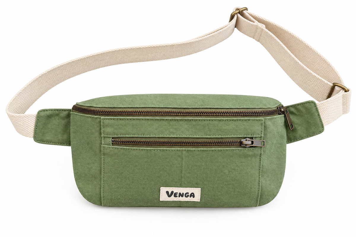 Sac banane Vert sauge