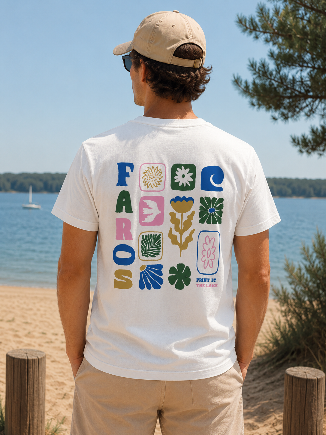 T-shirt homme FLOWER Multi | FAROS