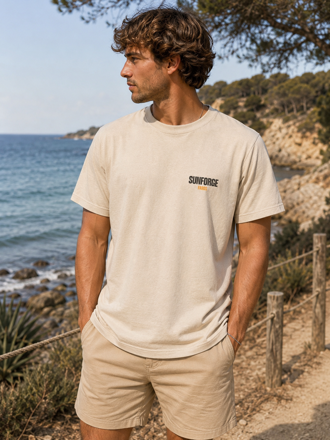T-shirt à manches courtes "SUNFORGE"