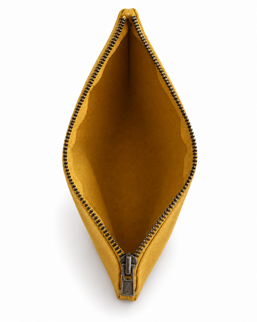 Pochette City Jaune moutarde - Grande