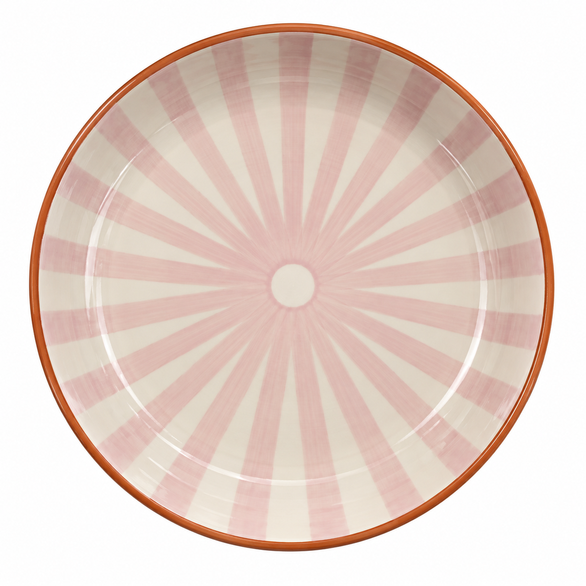 Grand plat mauve – Collection SOLEIL – Céramique - Plats & coupelles – vue 2