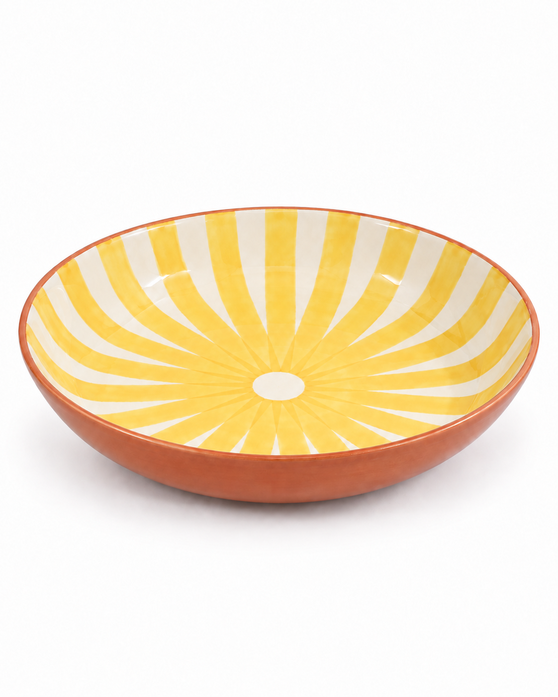Plat médium jaune – Collection SOLEIL – Céramique - Plats & coupelles
