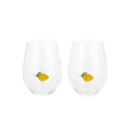 Verres Citron (lot de 2) – Balvi – Art de la table