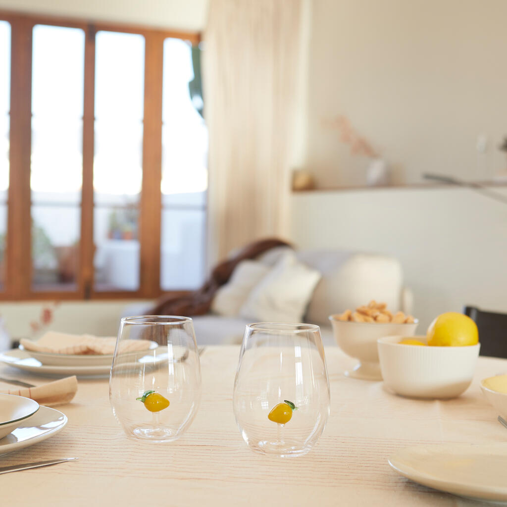 Verres Citron (lot de 2) – Balvi – Art de la table – vue 3