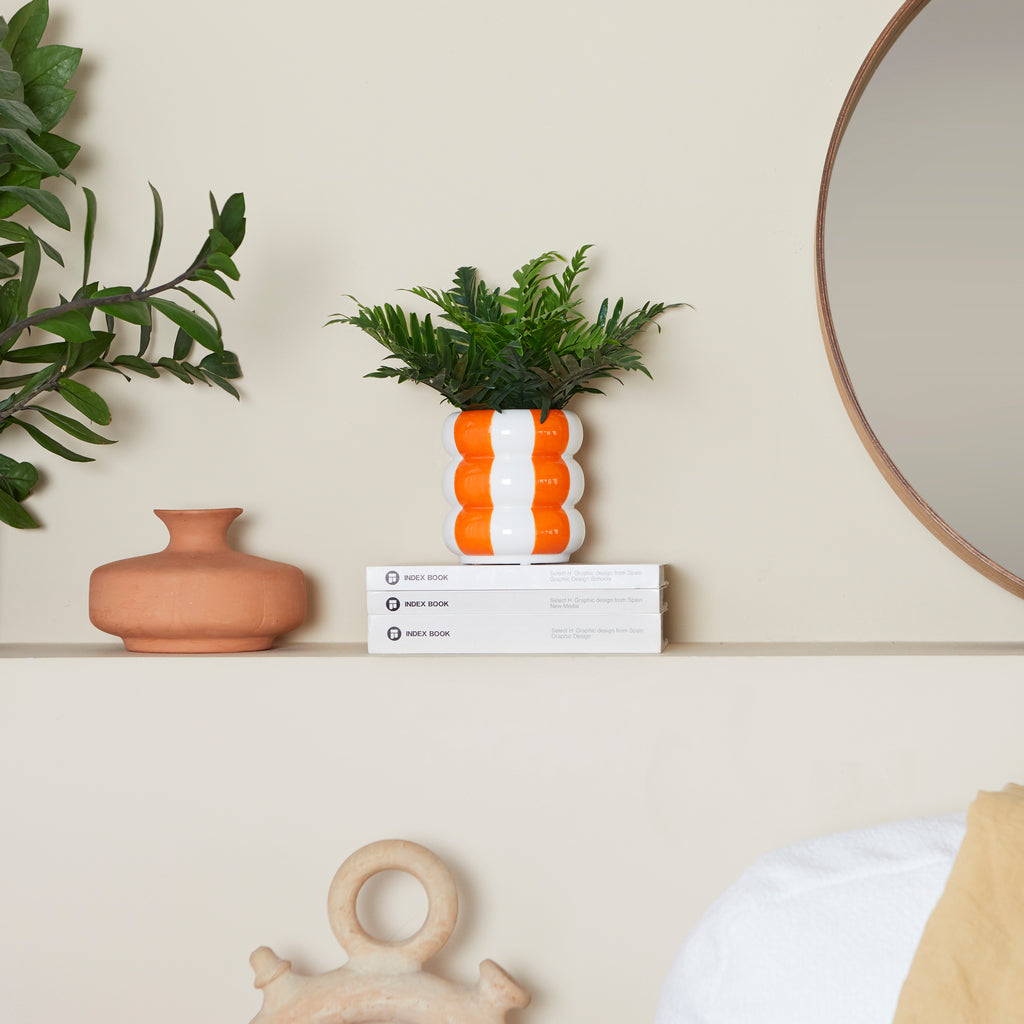 Cache-pot Floats – Orange | Balvi – Décoration – vue 3