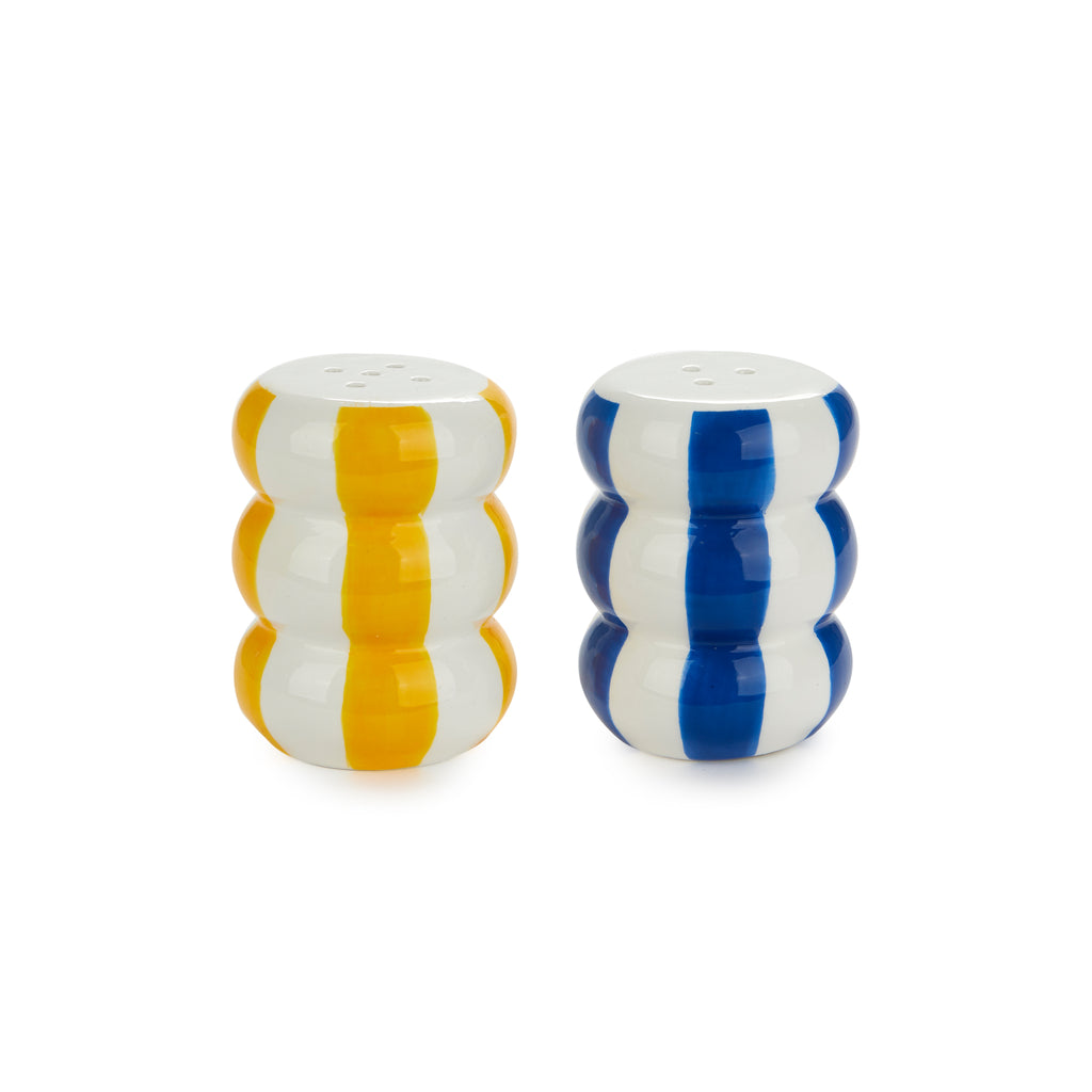 Salière & poivrière Floats jaune/bleu – Balvi – Sel & poivre
